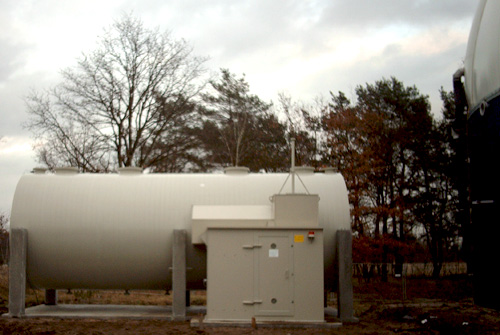 Desulphurization plant type: TS for biogas without direct air injection